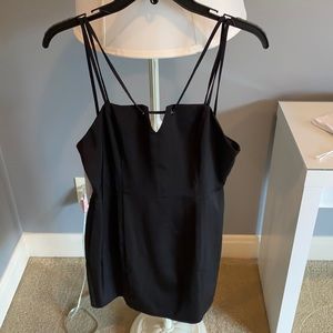 by the way black mini dress